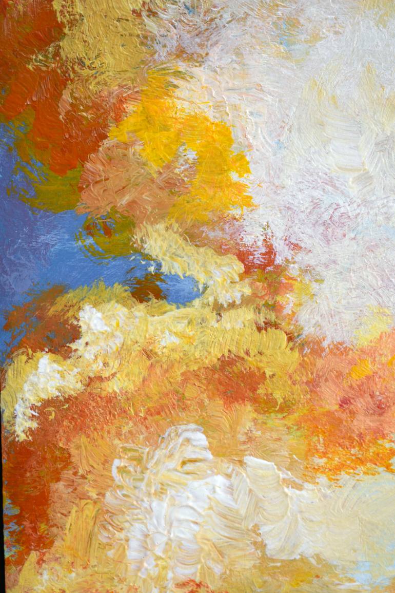 Original Color Field Painting Abstract Painting by Daam Lô