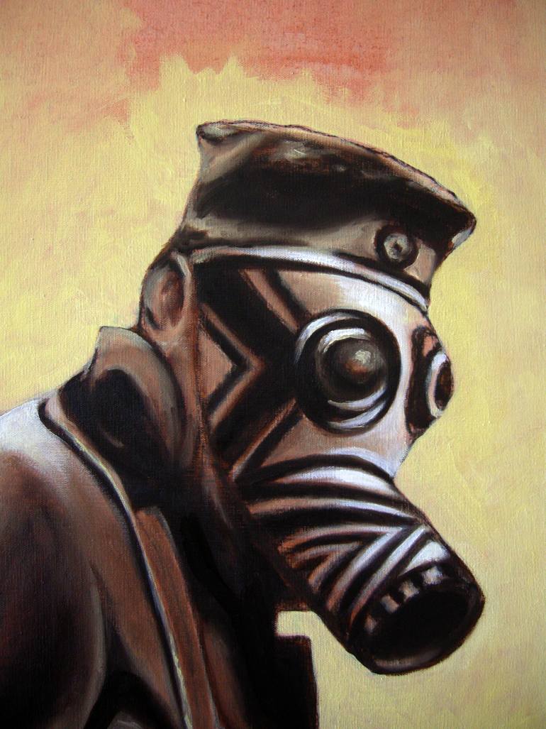 Original Expressionism Politics Painting by Daam Lô