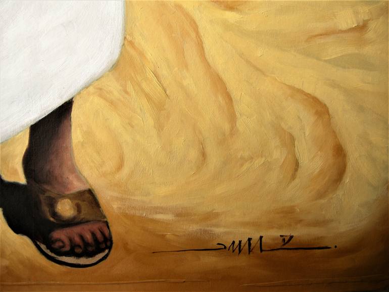 Original Figurative Religion Painting by Daam Lô