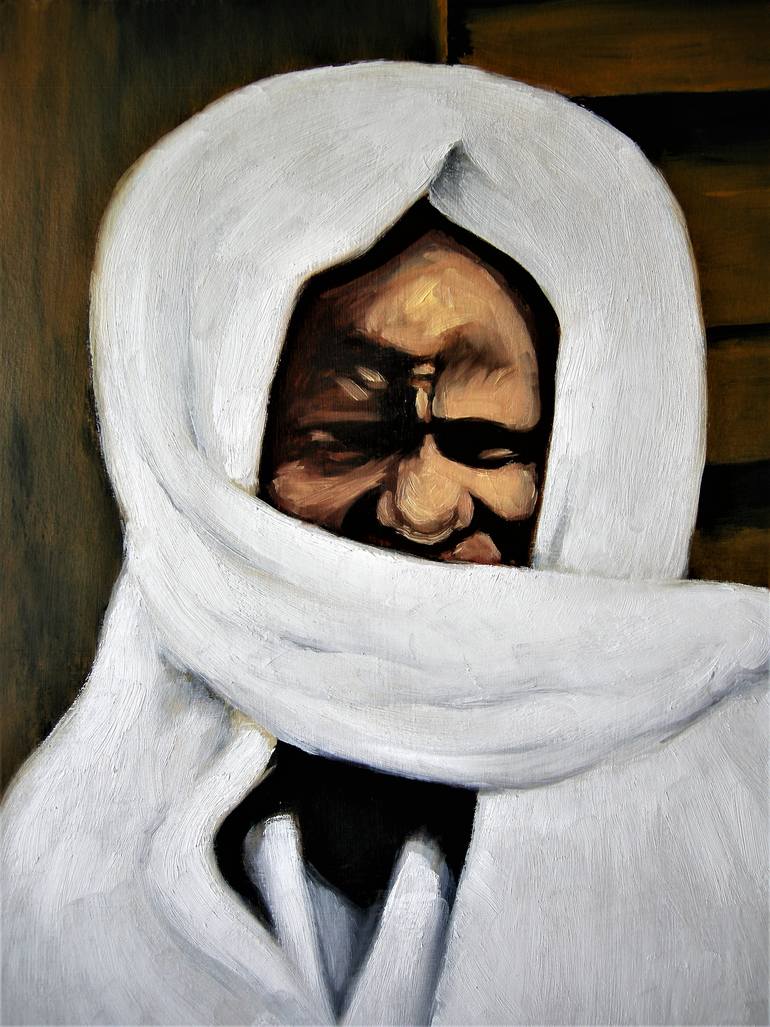 Original Figurative Religion Painting by Daam Lô