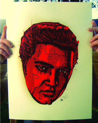 Print of Celebrity Printmaking by Ar Deco