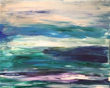 Original Seascape Painting by Noura Jammal