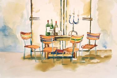 Print of Expressionism Food & Drink Paintings by Jorge Herrera