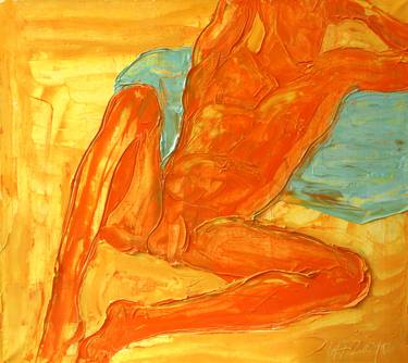 Original Nude Painting by Vladimir Arkhangelskiy