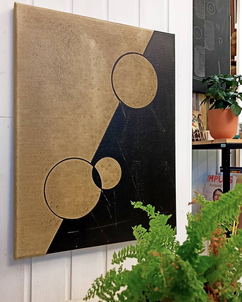 Original Geometric Painting by Dario Borelli