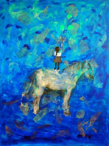 Original Fine Art Horse Paintings by Tatiana Cast