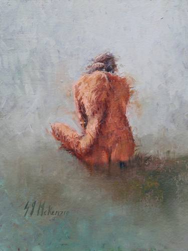Original Impressionism Nude Paintings by German Jaramillo-Mckenzie
