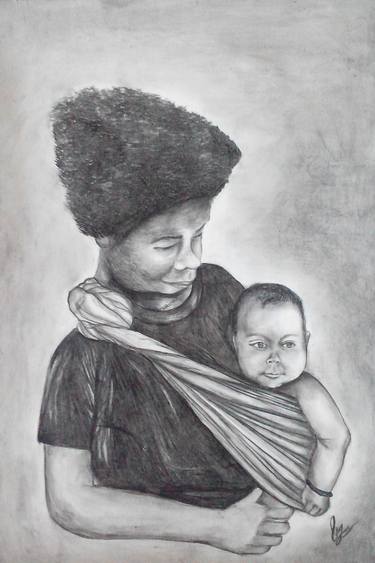 Mothers Love Drawings For Sale Saatchi Art