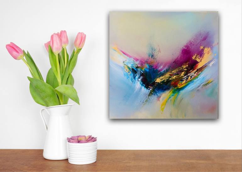 Original Abstract Painting by Mira Corbova