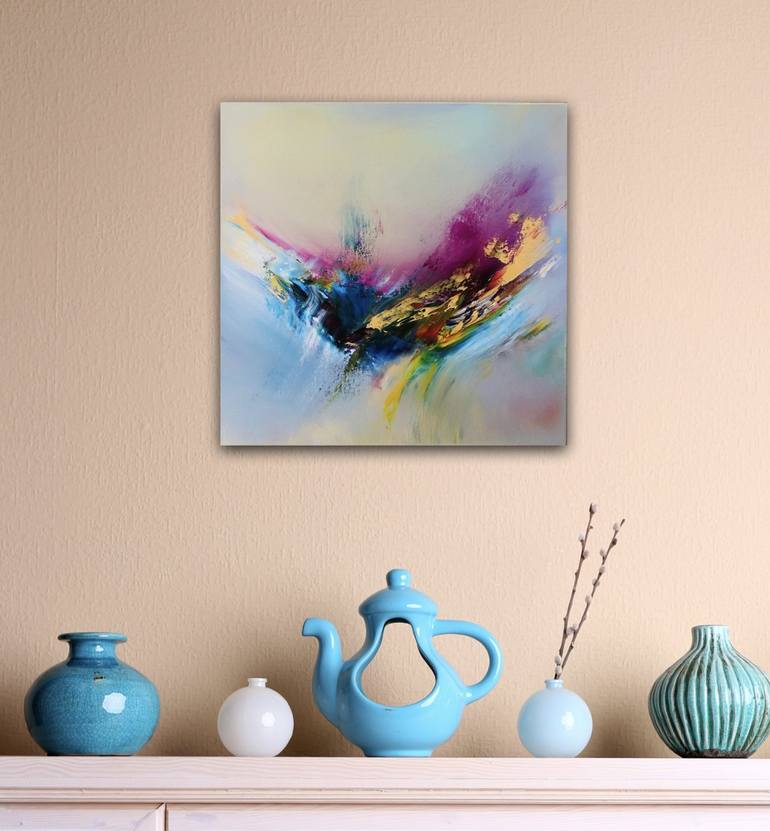 Original Abstract Painting by Mira Corbova