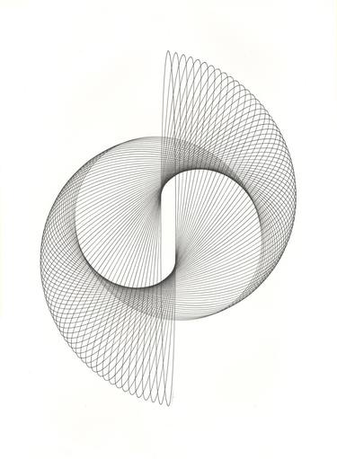 Original Minimalism Abstract Drawings by Mary Wagner