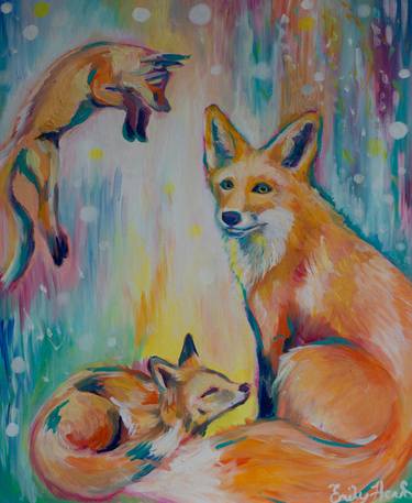 Original Impressionism Animal Paintings by Emily Louise Heard