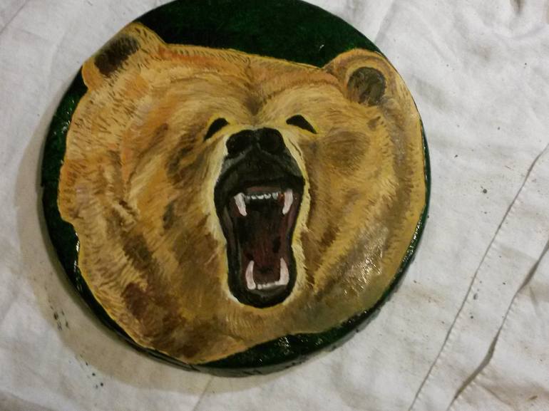 Garden Stone-Grizzly - Print