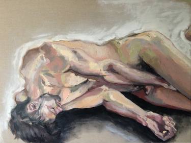 Print of Fine Art Nude Paintings by Daniela Miszkinis