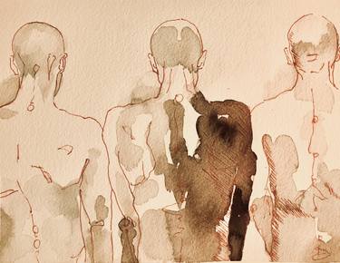 Print of Body Drawings by Daniela Miszkinis