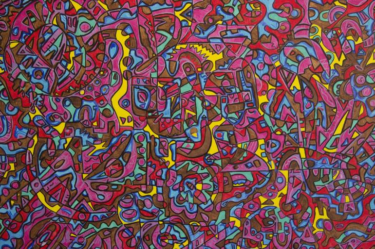 Original Abstract Painting by Vadim Koval