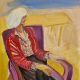 Portrait of Maria Boonzaaijer by Ida Iris