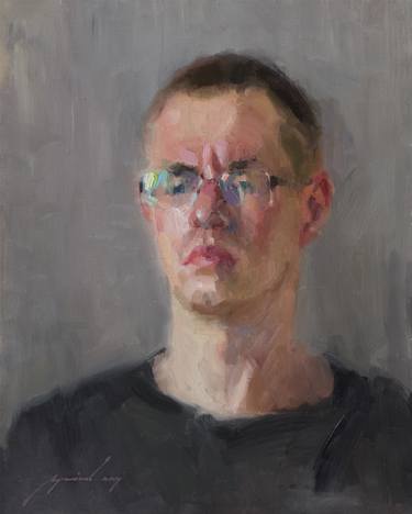 Print of Portrait Paintings by Oleksii Luchnikov