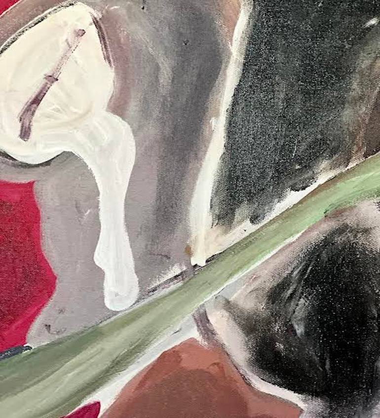Original Abstract Expressionism Abstract Painting by Alexandria Lira