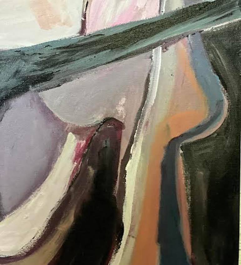 Original Abstract Expressionism Abstract Painting by Alexandria Lira