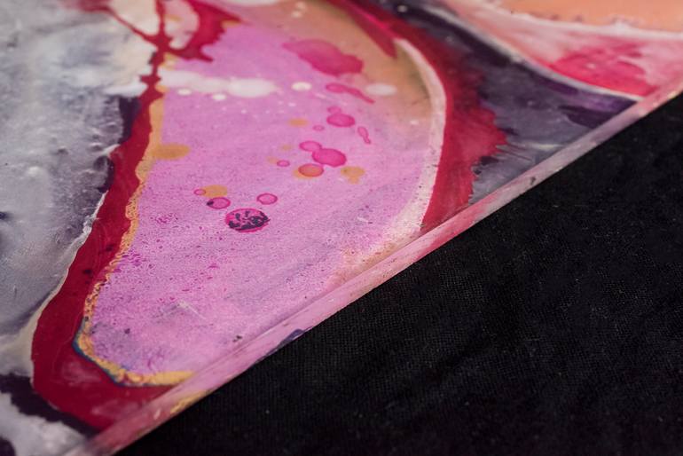 Original Abstract Expressionism Abstract Painting by Sally Hall