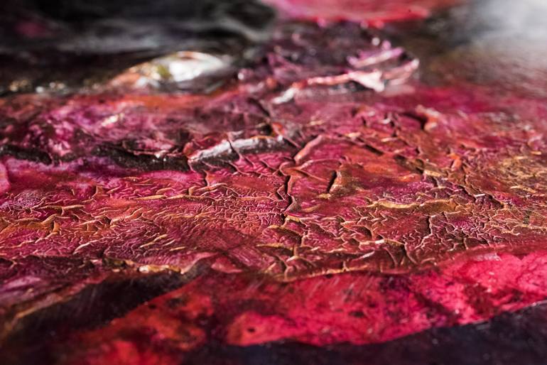 Original Impressionism Abstract Painting by Sally Hall