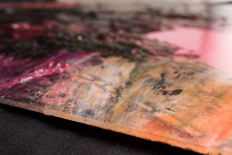 Original Impressionism Abstract Painting by Sally Hall