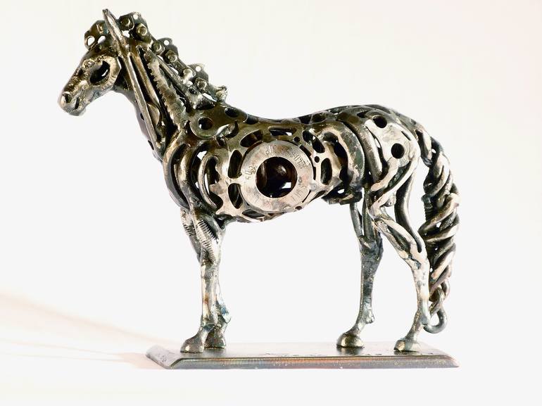 Print of Horse Sculpture by Pierre Riche