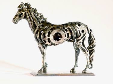 Original Horse Sculpture by Pierre Riche