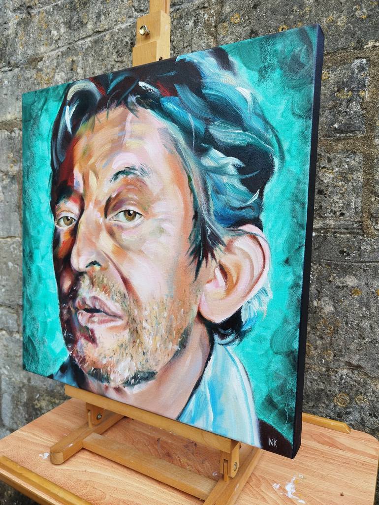 Original Portrait Painting by Nick Pike