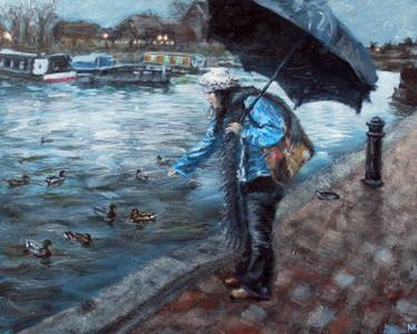 Original Impressionism Water Paintings by Nick Pike