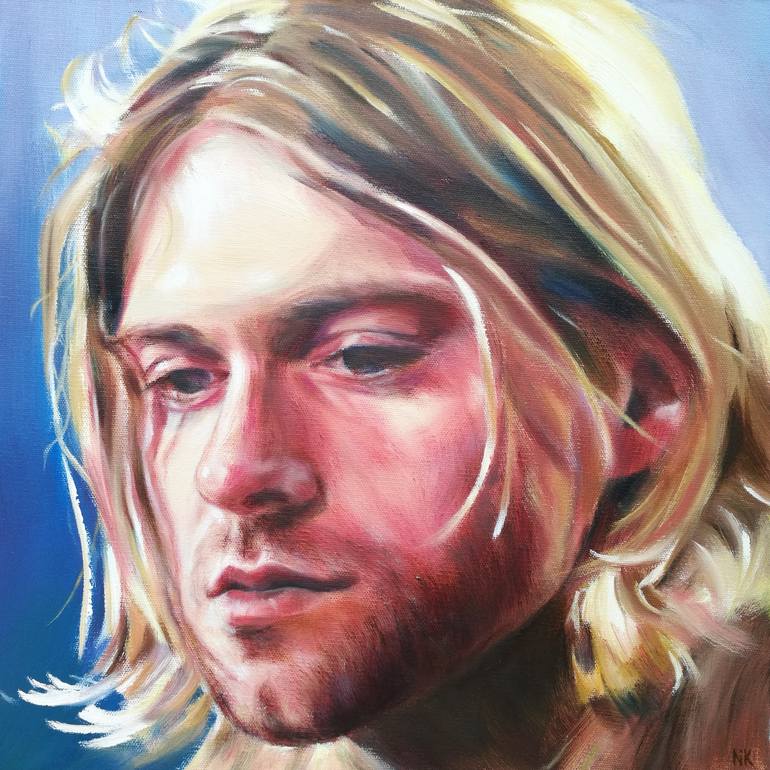 Kurt Painting by Nick Pike | Saatchi Art