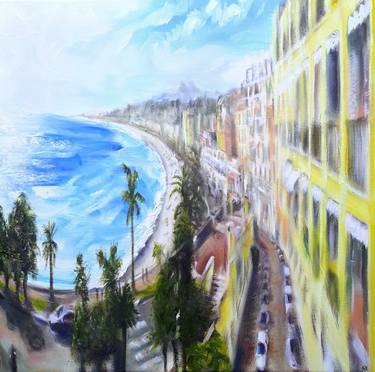 Original Impressionism Beach Paintings by Nick Pike