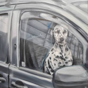 Original Dogs Paintings by Nick Pike