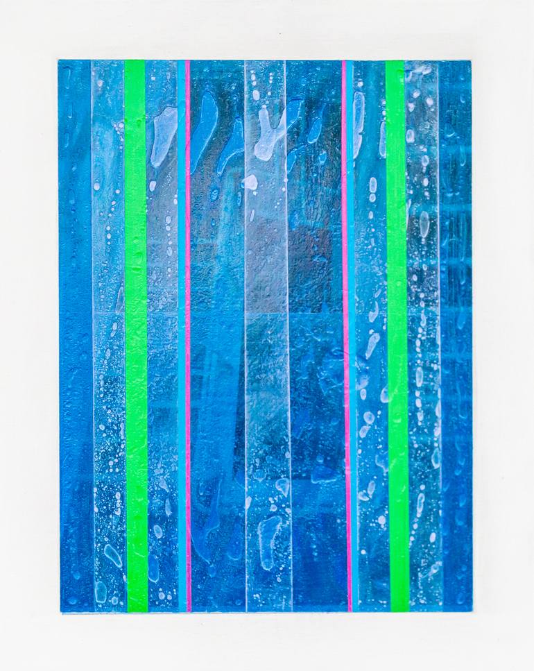 Slide Ruler Painting by Gavin Zeigler | Saatchi Art
