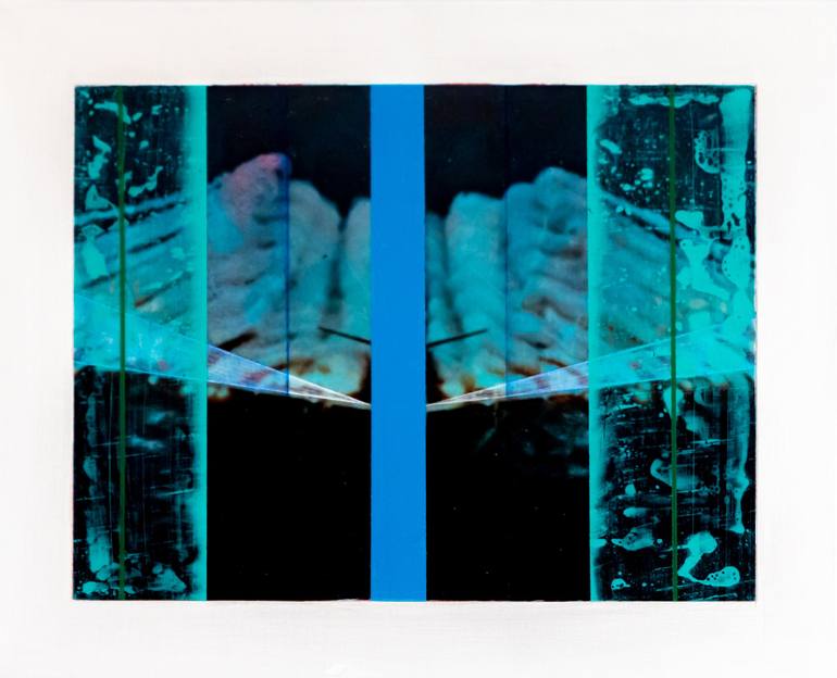 Original Abstract Painting by Gavin Zeigler | Abstract Art on Other | Coming In Hot