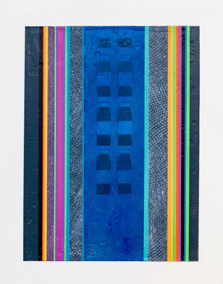 Original Fine Art Abstract Paintings by Gavin Zeigler