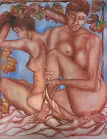 Original Realism Nude Paintings by Luigi Grossi