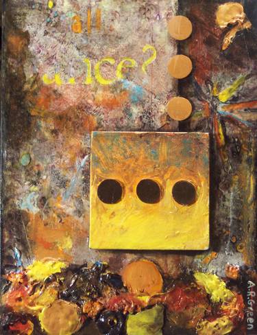 Original Abstract Collage by Angela Green