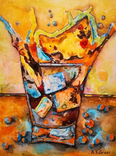 Print of Abstract Still Life Paintings by Angela Green