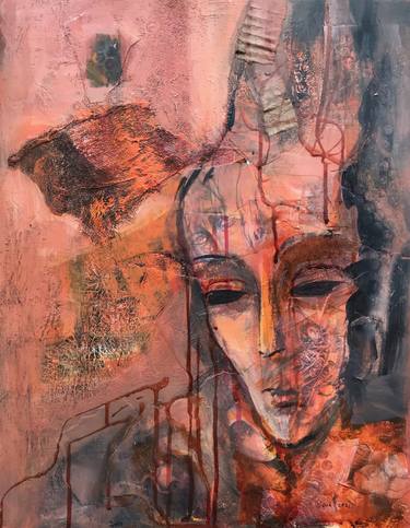 Print of Conceptual People Paintings by Sona Babajanyan