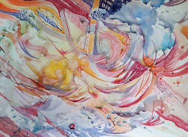 Original Conceptual Abstract Paintings by Yaryna Yuryk