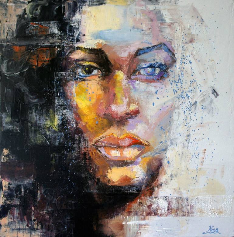 Evolution 2 Painting by Nina Fabunmi | Saatchi Art