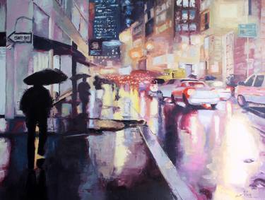 Print of Impressionism Cities Paintings by Nina Fabunmi