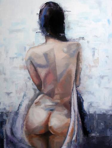 Print of Figurative Nude Paintings by Nina Fabunmi