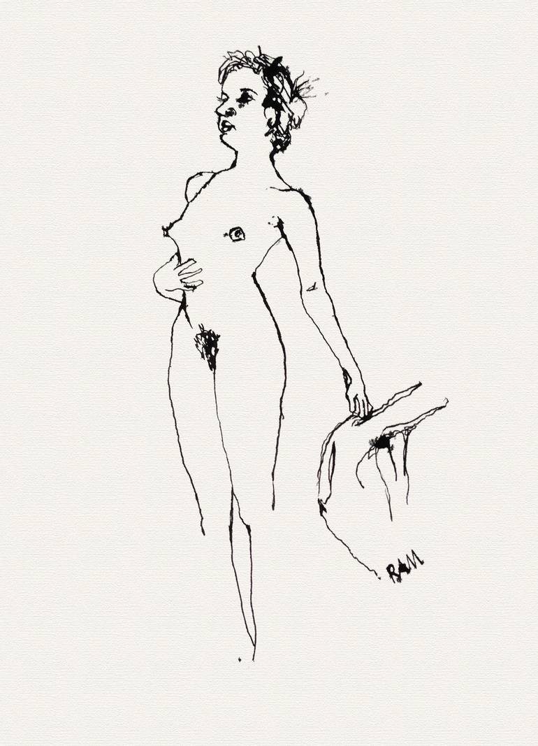 Female Standing 16 - Print