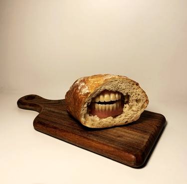 Original Dada Food Sculpture by Matti Reivi