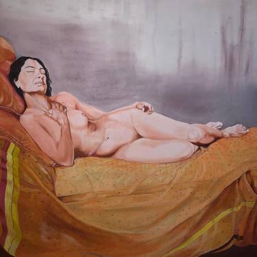 Original Nude Painting by Tamer Kirkdal