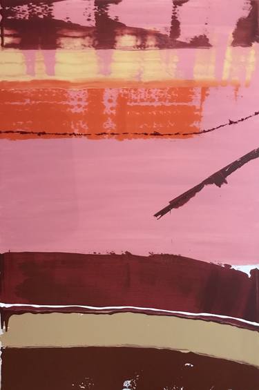 Original Abstract Expressionism Abstract Painting by Tineke Storteboom