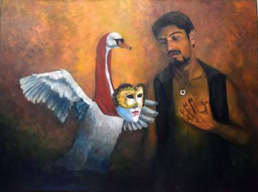 Original Conceptual Love Paintings by Kunal Jain